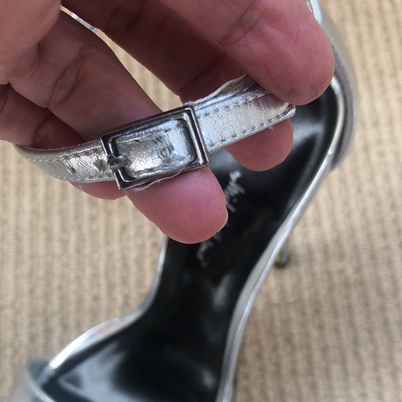 Michael Antonio Silver High Heels - Picture 10 of 10